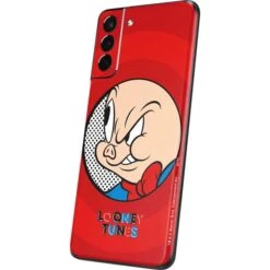 Looney Tunes Porky Pig Full Galaxy S21 5G Skin -Skinit Store porky pig full galaxy s21 5g skin 1613625726 SKNXLONEY19GLXY21 PR 02