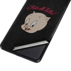Looney Tunes Porky Pig Thats All Folks Galaxy S21 5G Skin -Skinit Store porky pig thats all folks galaxy s21 5g skin 1613625715 SKNLNYPCH15GLXY21 PR 04