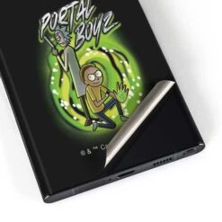 Adult Swim Rick And Morty Portal Boyz Galaxy S23 Ultra Skin -Skinit Store portal boyz galaxy s23 ultra skin 1677290956 SKNRCKMRT12GXY23U PR 03