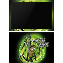 Adult Swim Rick And Morty Portal Boyz Surface Pro 6 Skin
