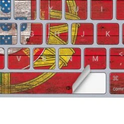 Portuguese Flag Dark Wood Magic Keyboard Skin -Skinit Store portuguese flag dark wood magic keyboard skin 1616707006 SKNTFDKWD22AMKBDX PR 04