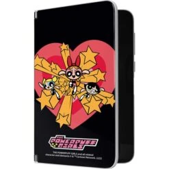 Cartoon Network Powerpuff Girls Gold Stars Surface Duo Skin