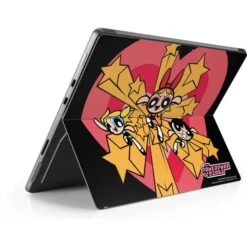 Cartoon Network Powerpuff Girls Gold Stars Surface Pro 9 Skin -Skinit Store powerpuff girls gold stars surface pro 9 skin 1680312202 SKNPWRPFF06MSSRP9 PR 03