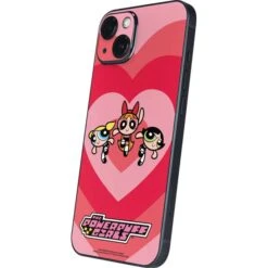 Cartoon Network Powerpuff Girls Hearts IPhone 15 Skin -Skinit Store powerpuff girls hearts iphone 15 skin 1694187453 SKNPWRPFF02IPHN15 PR 02
