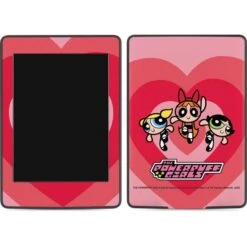 Cartoon Network Powerpuff Girls Hearts Amazon Kindle Skin