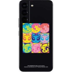 Cartoon Network Powerpuff Girls Neon Galaxy S22 Skin