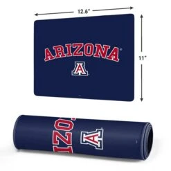 University Of Arizona Primary Logo Blue Gaming Mouse Pad