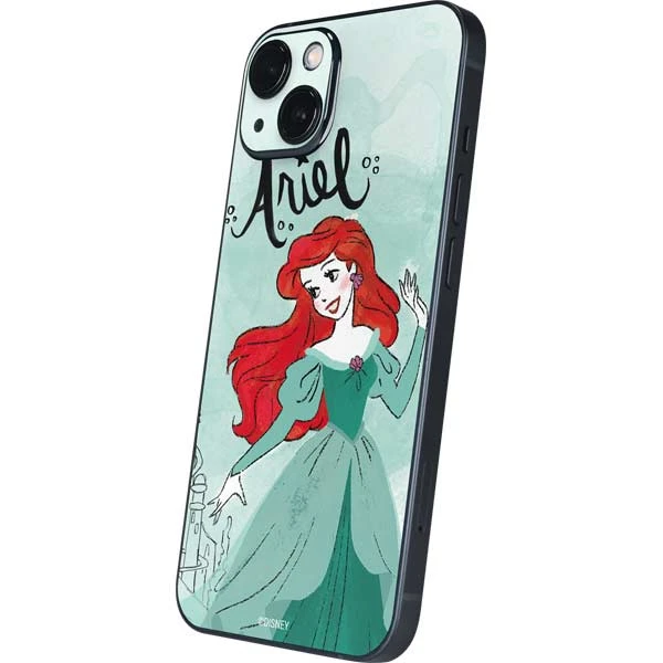 Disney Princess Ariel Art IPhone 14 Plus Skin 4 Disney Princess Ariel Art IPhone 14 Plus Skin - Image 2