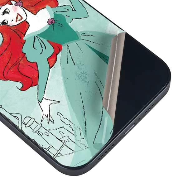 Disney Princess Ariel Art IPhone 14 Plus Skin 5 Disney Princess Ariel Art IPhone 14 Plus Skin - Image 3