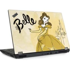 Disney Princess Belle Art Lenovo ThinkPad Skin