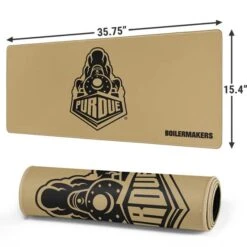 Purdue Gold Signature Logo Gaming Mouse Pad -Skinit Store purdue gold signature logo extra large gaming mouse pad 1711056002 MSPUNIPURX9GAMGXL PR 02