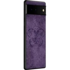 Brigid Ashwood Purple Damask Butterfly Google Pixel 6 Skin -Skinit Store purple damask butterfly google pixel 6 skin 1639094195 SKNTCBASH03GPIXL6 PR 02