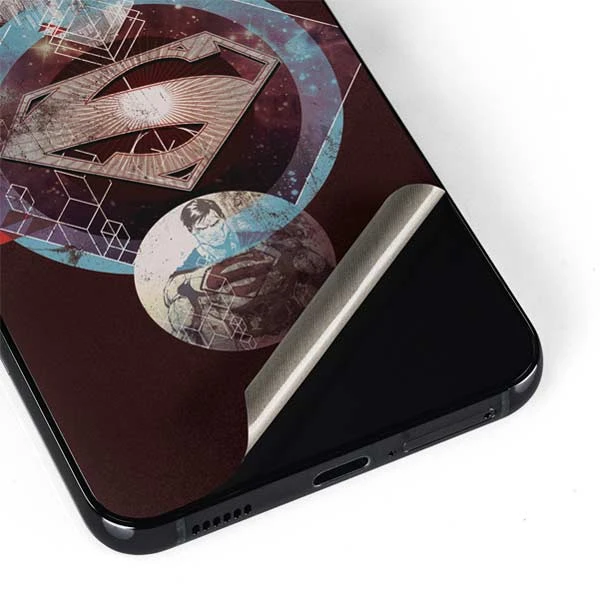 DC Comics Superman Purple Abstract Collage Galaxy S22 Skin 6 DC Comics Superman Purple Abstract Collage Galaxy S22 Skin - Image 4