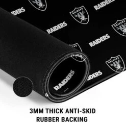 NFL Raiders Blitz Series Gaming Mouse Pad -Skinit Store raiders blitz series extra large gaming mouse pad 1655246157 MSPNFLPTN25GAMGXL PR 04