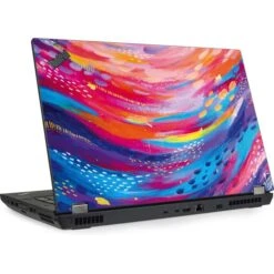 Etta Vee Rainbow Wave Brush Stroke Lenovo ThinkPad Skin