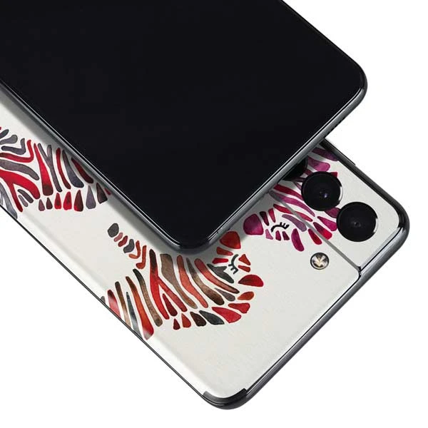 Cat Coq Rainbow Zebras Galaxy S21 5G Skin 5 Cat Coq Rainbow Zebras Galaxy S21 5G Skin - Image 3