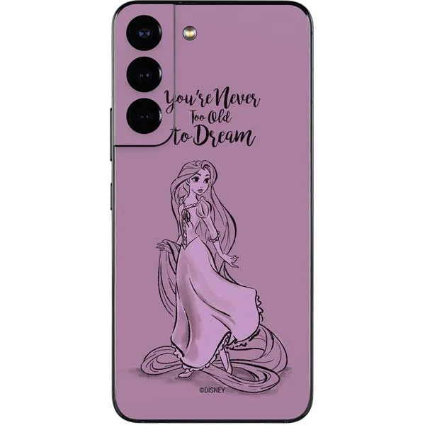 Disney Princess Rapunzel Never Too Old To Dream Art Galaxy S22 Skin 3 Disney Princess Rapunzel Never Too Old To Dream Art Galaxy S22 Skin