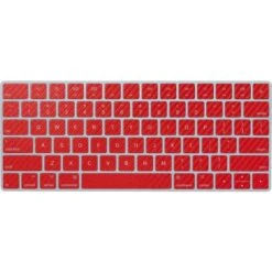 Red Carbon Fiber Specialty Material Magic Keyboard Skin