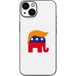 Republican Trump Hair IPhone 15 Skin