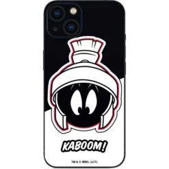 Looney Tunes Retro Marvin The Martian IPhone 14 Plus Skin