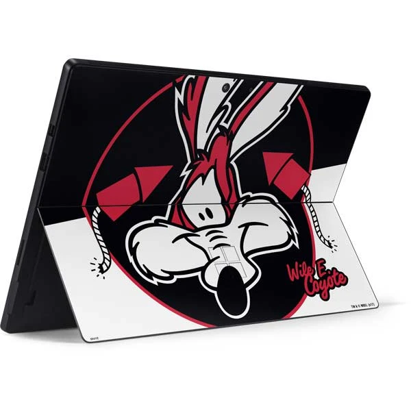 Looney Tunes Retro Wile E Coyote Surface Pro 7 Skin 4 Looney Tunes Retro Wile E Coyote Surface Pro 7 Skin - Image 2