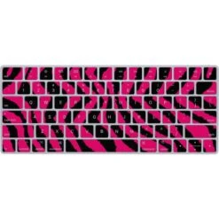 Retro Zebra Magic Keyboard Skin
