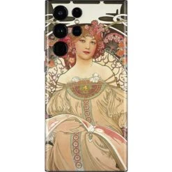 Alphonse Mucha Reverie 1897 Galaxy S22 Ultra Skin