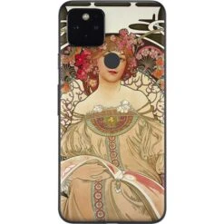 Alphonse Mucha Reverie 1897 Google Pixel 5 Skin
