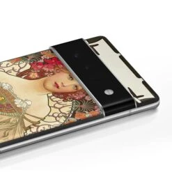 Alphonse Mucha Reverie 1897 Google Pixel 6 Pro Skin -Skinit Store reverie 1897 google pixel 6 pro skin 1645726208 SKNBRGART09GPXL6P PR 03