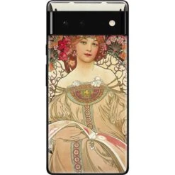 Alphonse Mucha Reverie 1897 Google Pixel 6 Skin