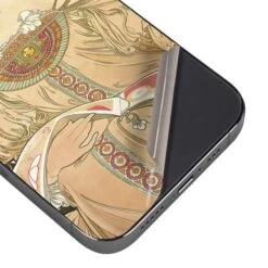 Alphonse Mucha Reverie 1897 IPhone 14 Pro Max Skin -Skinit Store reverie 1897 iphone 14 pro max skin 1662745635 SKNBRGART09IP14PM PR 03