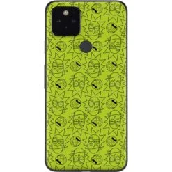Adult Swim Rick And Morty Rick And Morty All Over Print Google Pixel 5 Skin