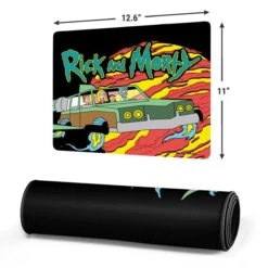 Adult Swim Rick And Morty Family Wagon Gaming Mouse Pad