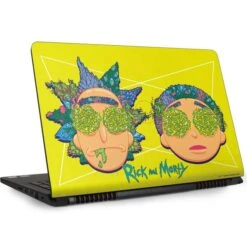 Adult Swim Rick And Morty Rick And Morty Portal Eyes Dell Inspiron Skin