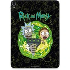 Adult Swim Rick And Morty Portal Travel Apple IPad Pro Skin