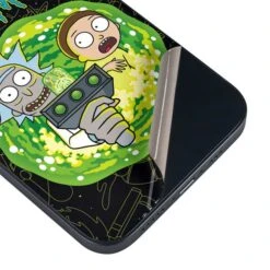 Adult Swim Rick And Morty Portal Travel IPhone 14 Plus Skin -Skinit Store rick and morty portal travel iphone 14 plus skin 1662574831 SKNRCKMRT01IPH14M PR 03