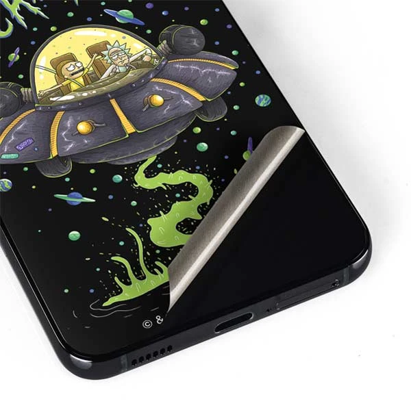 Adult Swim Rick And Morty Spaceship Galaxy S22 Plus Skin 6 Adult Swim Rick And Morty Spaceship Galaxy S22 Plus Skin - Image 4