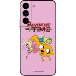 Adult Swim Adventure Time Riding In A Unicorn Galaxy S22 Skin