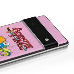 Adult Swim Adventure Time Riding In A Unicorn Google Pixel 6 Pro Skin -Skinit Store riding in a unicorn google pixel 6 pro skin 1662079917 SKNADVNTM01GPXL6P PR 03