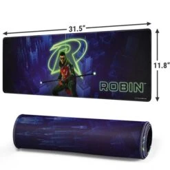DC Comics Gotham Knights Robin Gaming Mouse Pad -Skinit Store robin gotham knights large gaming mouse pad 1669132948 MSPGTHKNT03GAMGLG PR 02