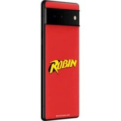 DC Comics Robin Official Logo Google Pixel 6 Skin -Skinit Store robin official logo google pixel 6 skin 1639094219 SKNDCLOGO05GPIXL6 PR 02