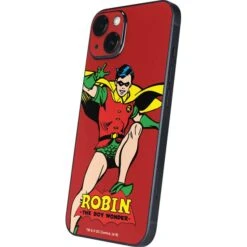 DC Comics Robin Classic Art IPhone 14 Plus Skin 7 DC Comics Robin Classic Art IPhone 14 Plus Skin -Skinit Store robin portrait iphone 14 plus skin 1662574886 SKNDCPORT10IPH14M PR 02