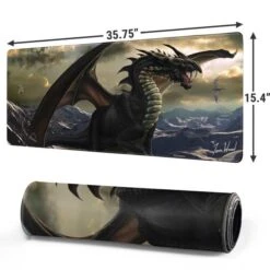 Rogue Dragon By Tom Wood Gaming Mouse Pad -Skinit Store rogue dragon extra large gaming mouse pad 1694114921 MSPTCTMWD06GAMGXL PR 02