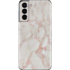Rose Gold Marble Galaxy S21 5G Skin