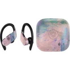 Rose Quartz & Serenity Abstract PowerBeats Pro Skin