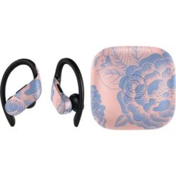 Rose Quartz & Serenity Floral PowerBeats Pro Skin