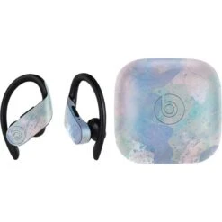 Rose Quartz & Serenity Splatter PowerBeats Pro Skin