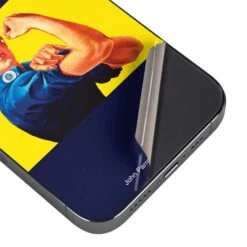 Rosie The Riveter Vintage War Poster IPhone 15 Pro Max Skin -Skinit Store rosie the riveter vintage war poster iphone 15 pro max skin 1694187170 SKNSTOTRE04IP15PM PR 03