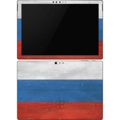 Russian Flag Distressed Surface Pro 6 Skin