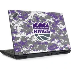 NBA Sacramento Kings Purple Digi Camo Lenovo ThinkPad Skin